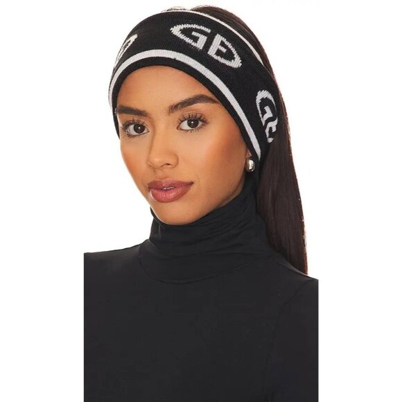 Goldbergh Tiara Headband in Dazzling Black New Womens Skit Hair Wrap Tie - Picture 1 of 7